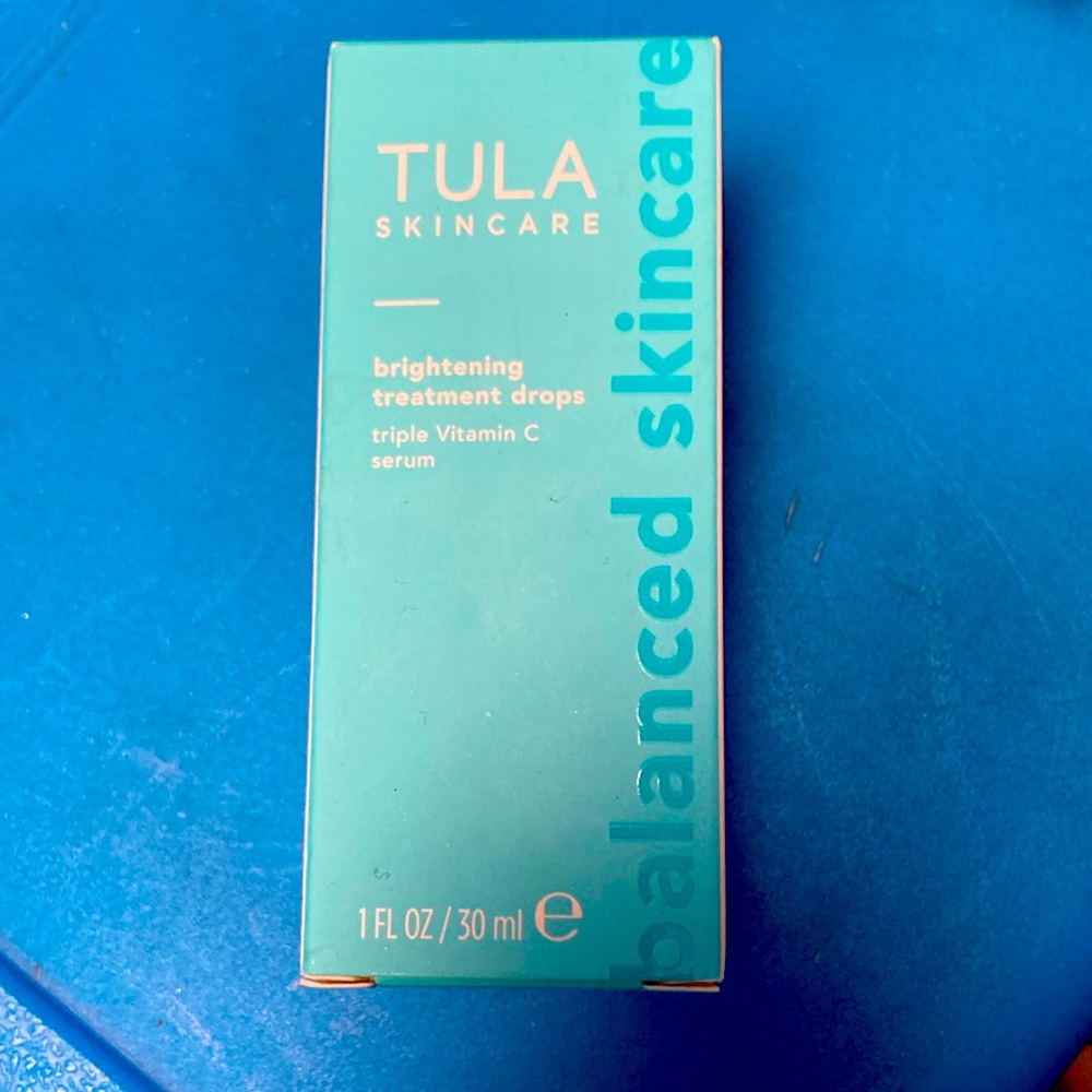 TULA Skincare brightening treatment drops